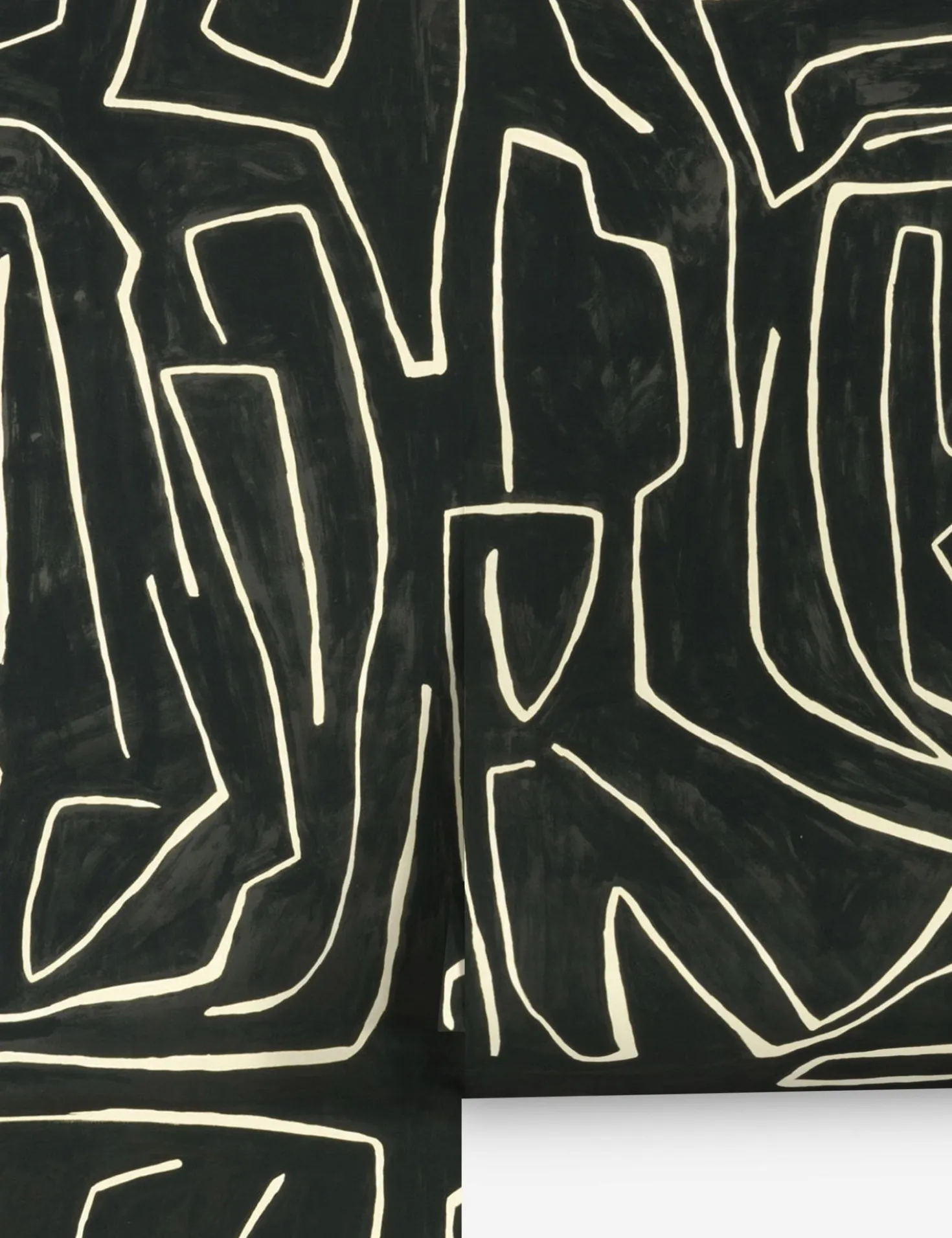 Graffito Wallpaper by Kelly Wearstler