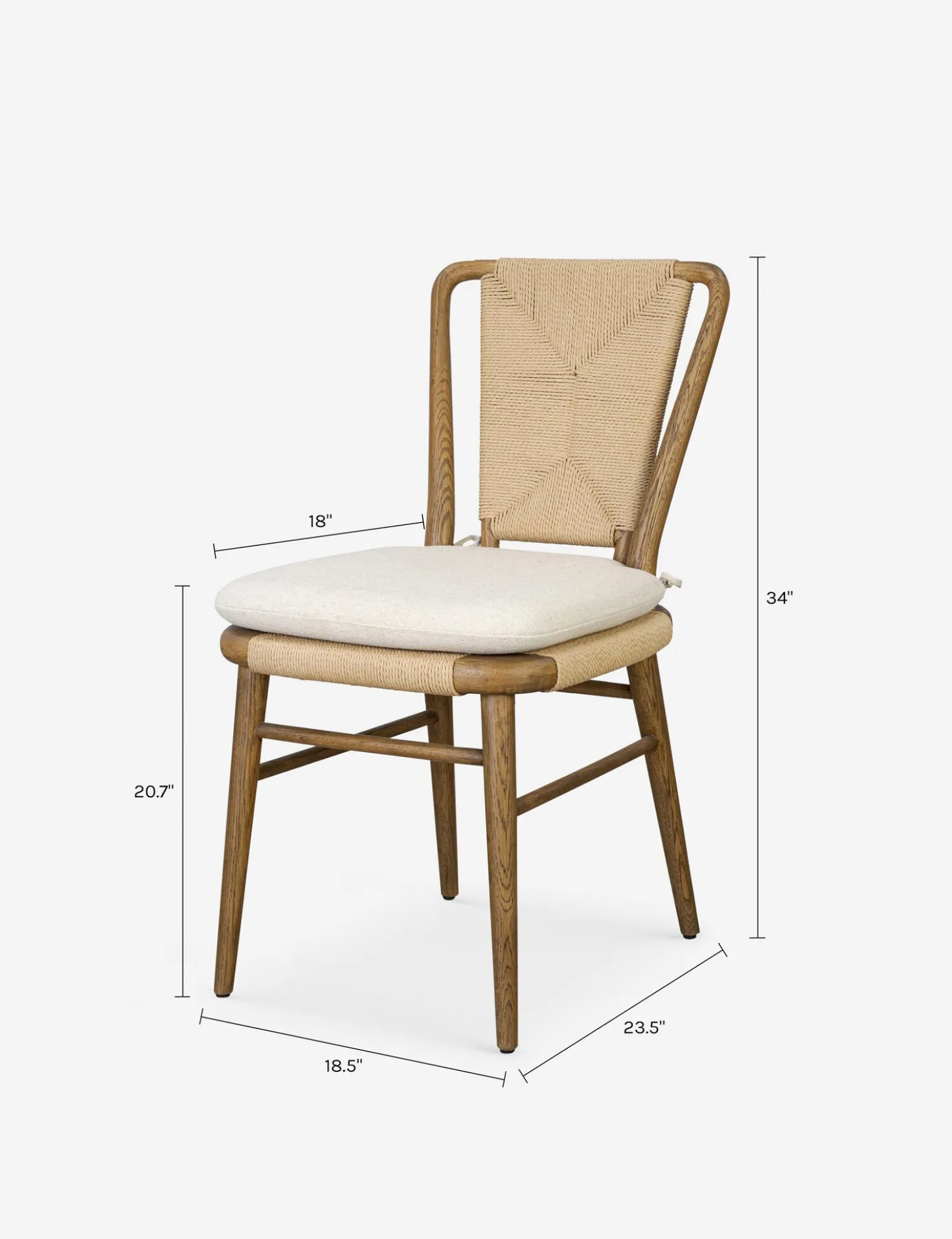 Greylin Dining Chair by Amber Lewis x Four Hands