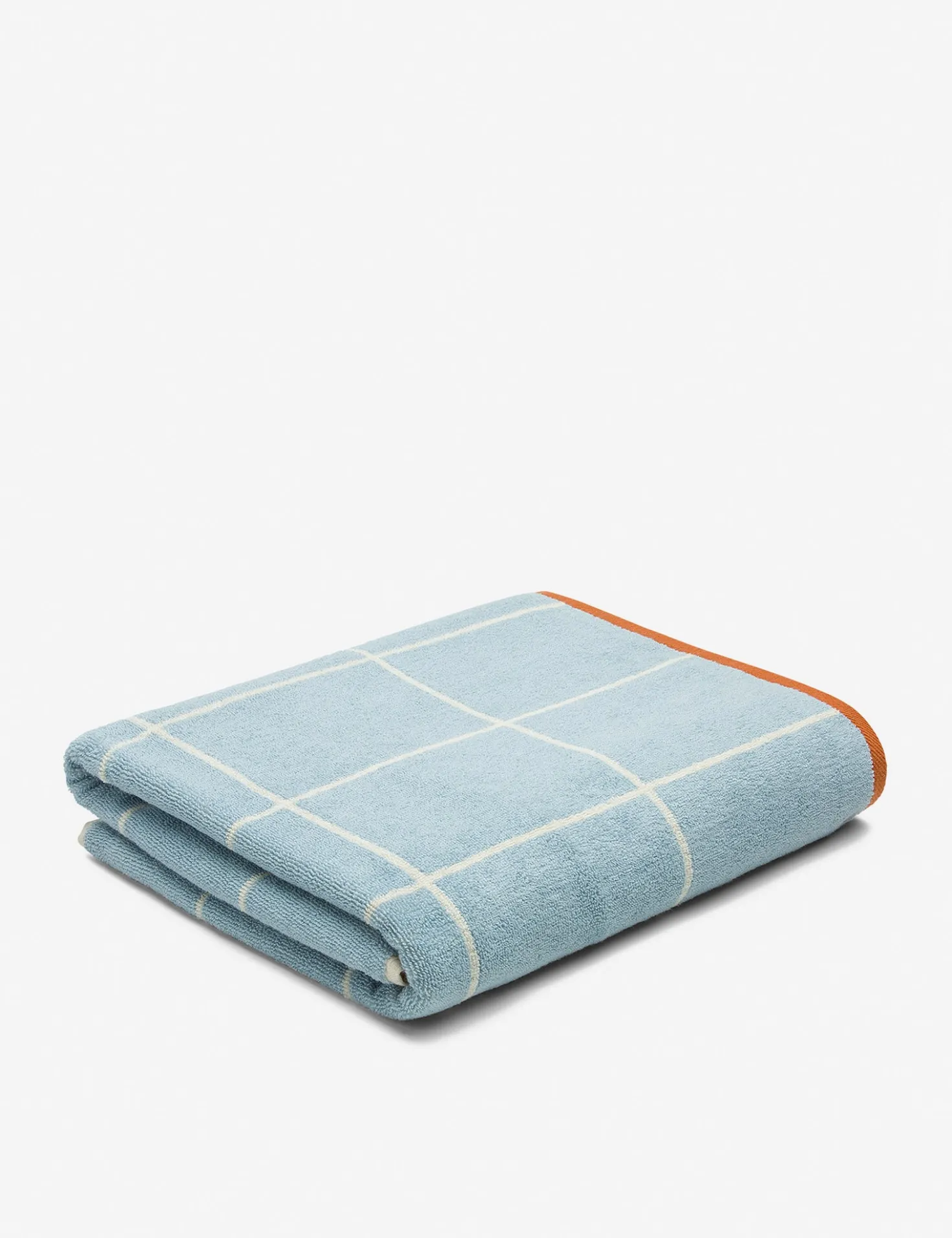 Grid Organic Cotton Towel by House No. 23
