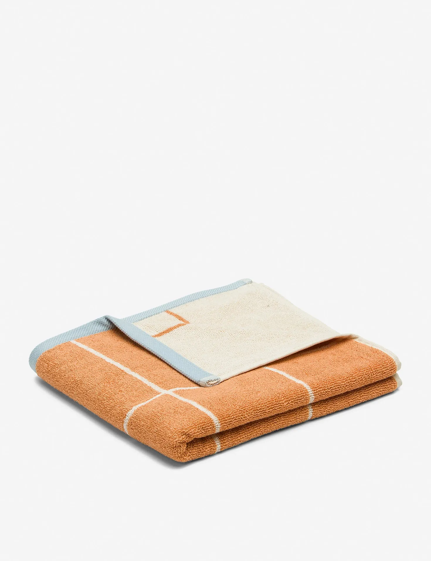 Grid Organic Cotton Towel by House No. 23