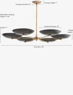 Griffith Chandelier by Arteriors