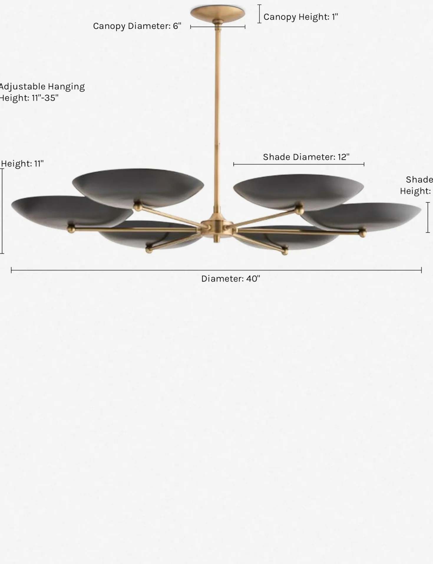 Griffith Chandelier by Arteriors