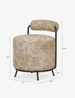 Gwendolyn Stool by Amber Lewis x Four Hands