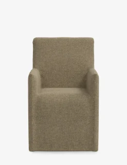 Haddan Slipcover Dining Arm Chair