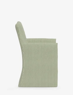 Haddan Slipcover Dining Arm Chair
