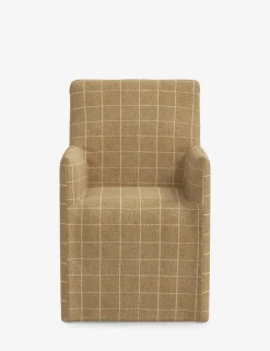 Haddan Slipcover Dining Arm Chair