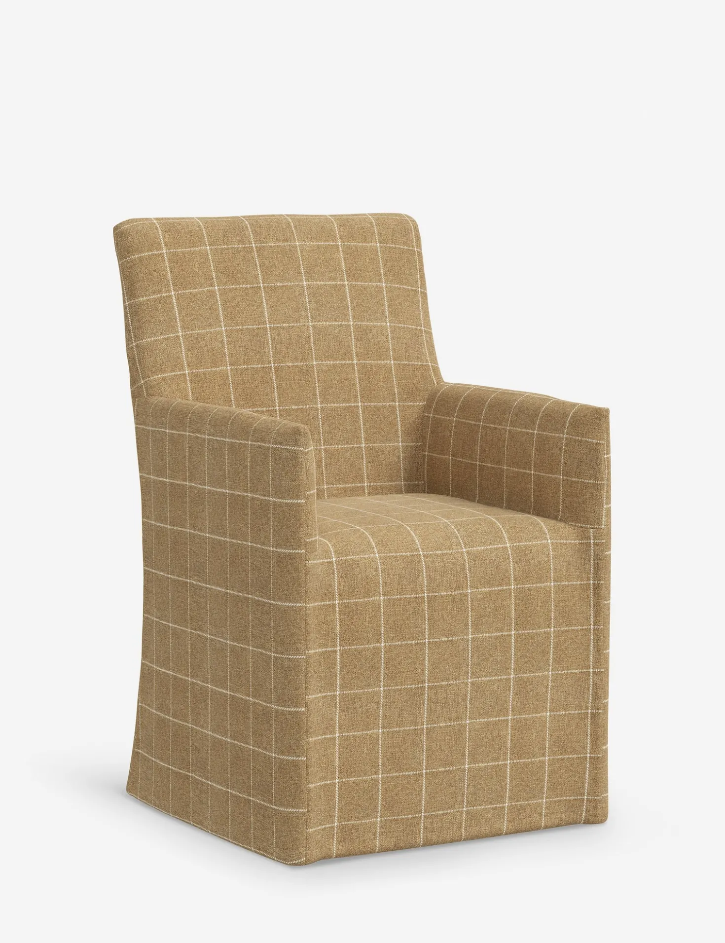 Haddan Slipcover Dining Arm Chair