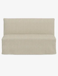 Haddan Slipcover Dining Bench