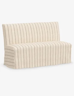 Haddan Slipcover Dining Bench