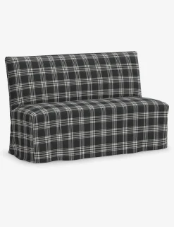 Haddan Slipcover Dining Bench
