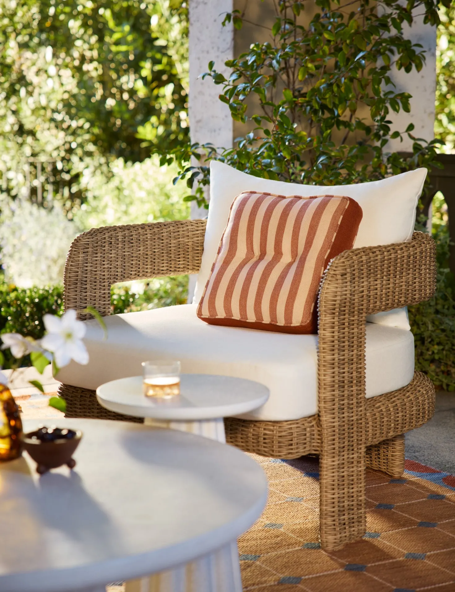 Hadler Outdoor Accent Chair