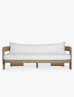 Hadler Outdoor Sofa, Ivory