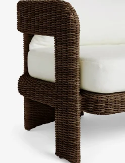 Hadler Outdoor Sofa, Ivory