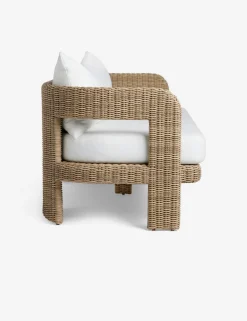 Hadler Outdoor Sofa, Ivory