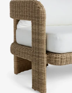 Hadler Outdoor Sofa, Ivory