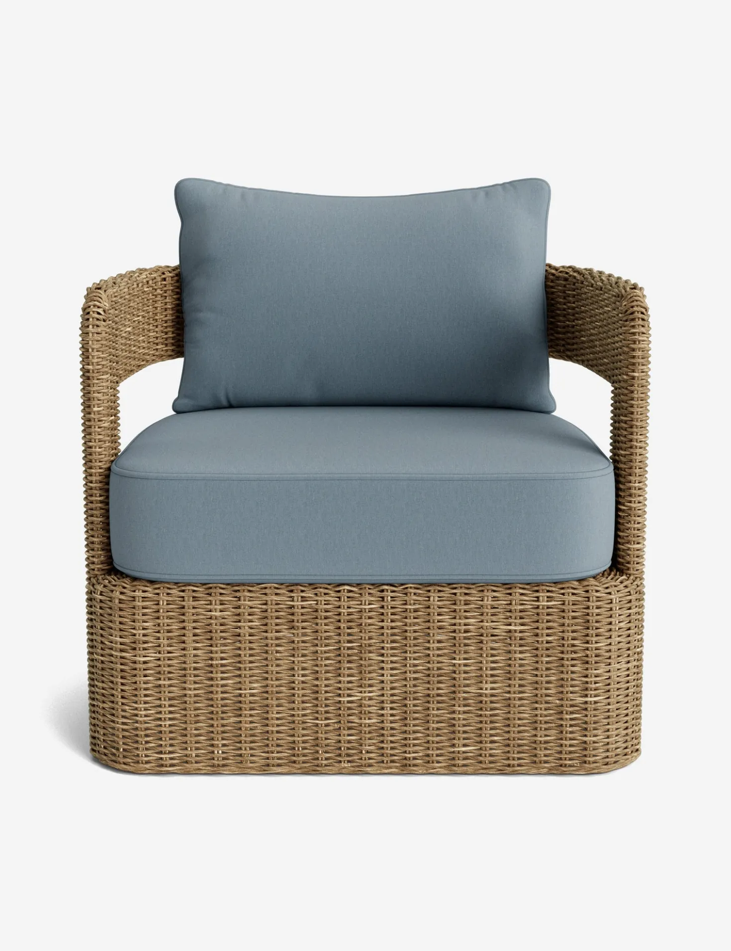 Hadler Outdoor Swivel Lounge Chair