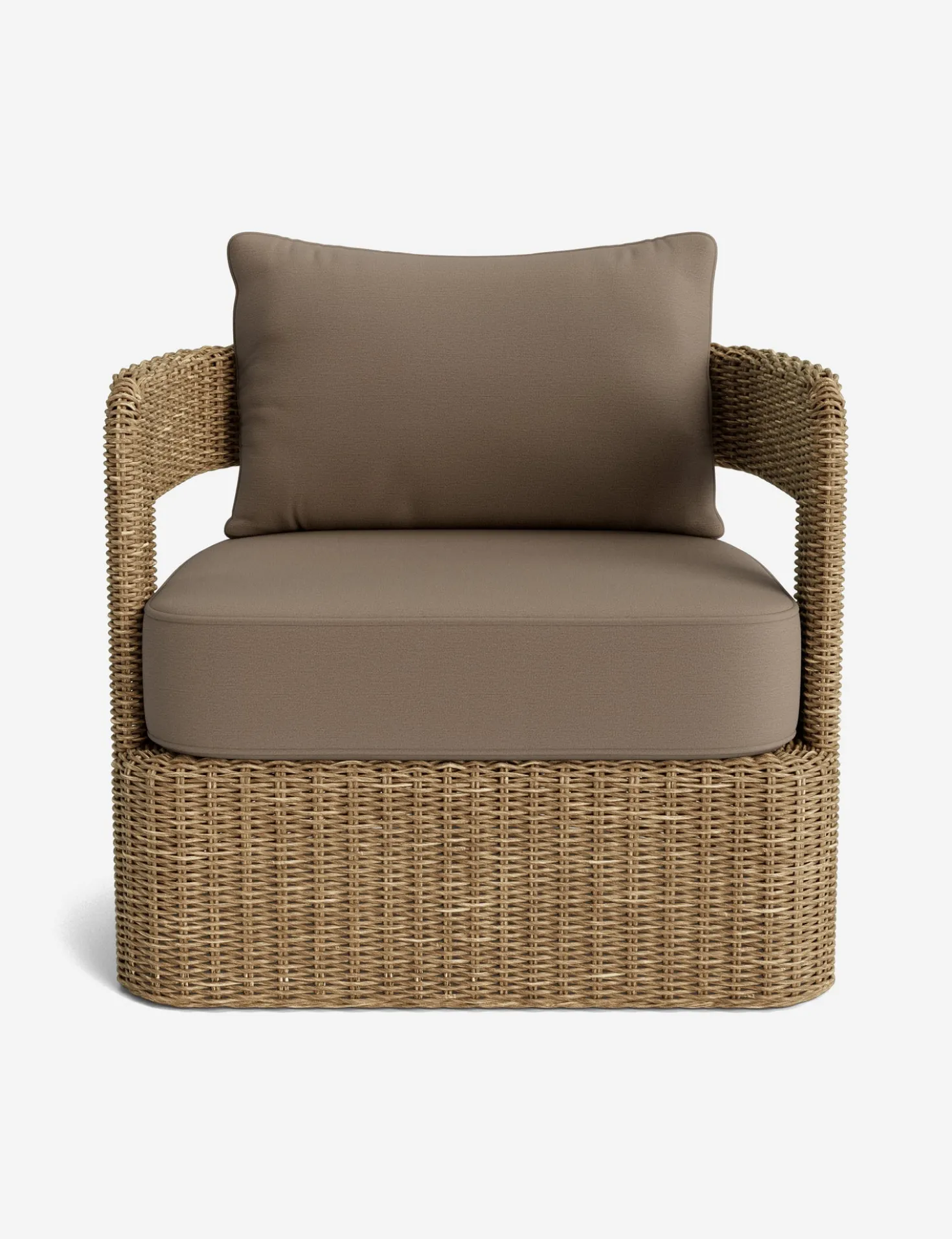 Hadler Outdoor Swivel Lounge Chair