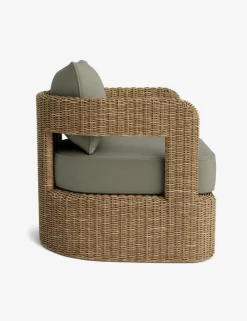 Hadler Outdoor Swivel Lounge Chair
