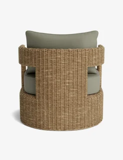 Hadler Outdoor Swivel Lounge Chair