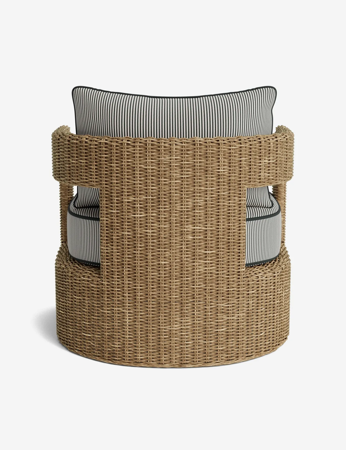 Hadler Outdoor Swivel Lounge Chair