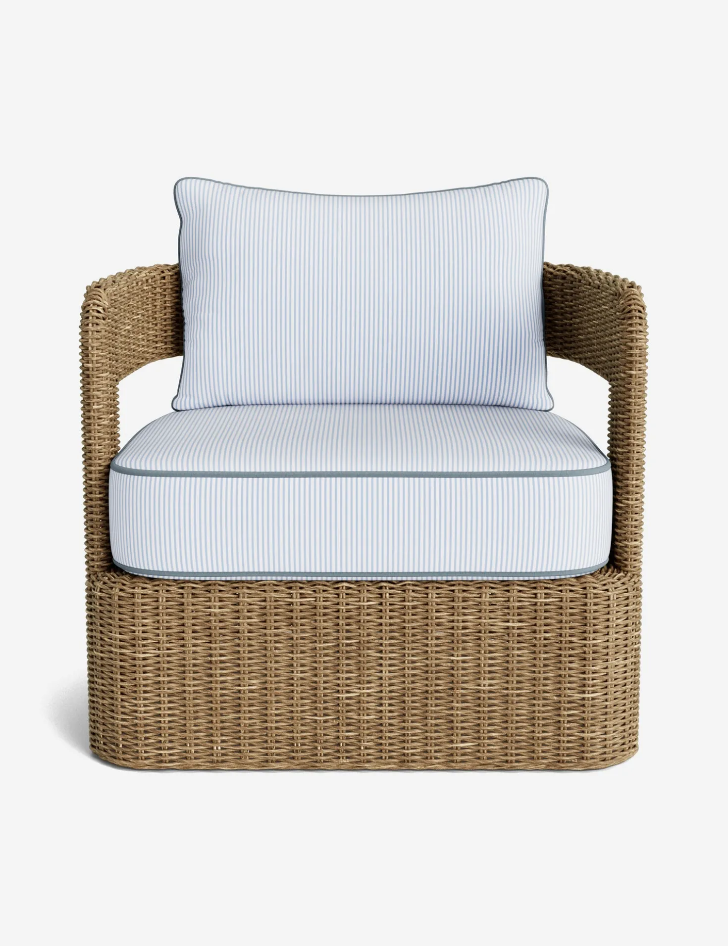 Hadler Outdoor Swivel Lounge Chair