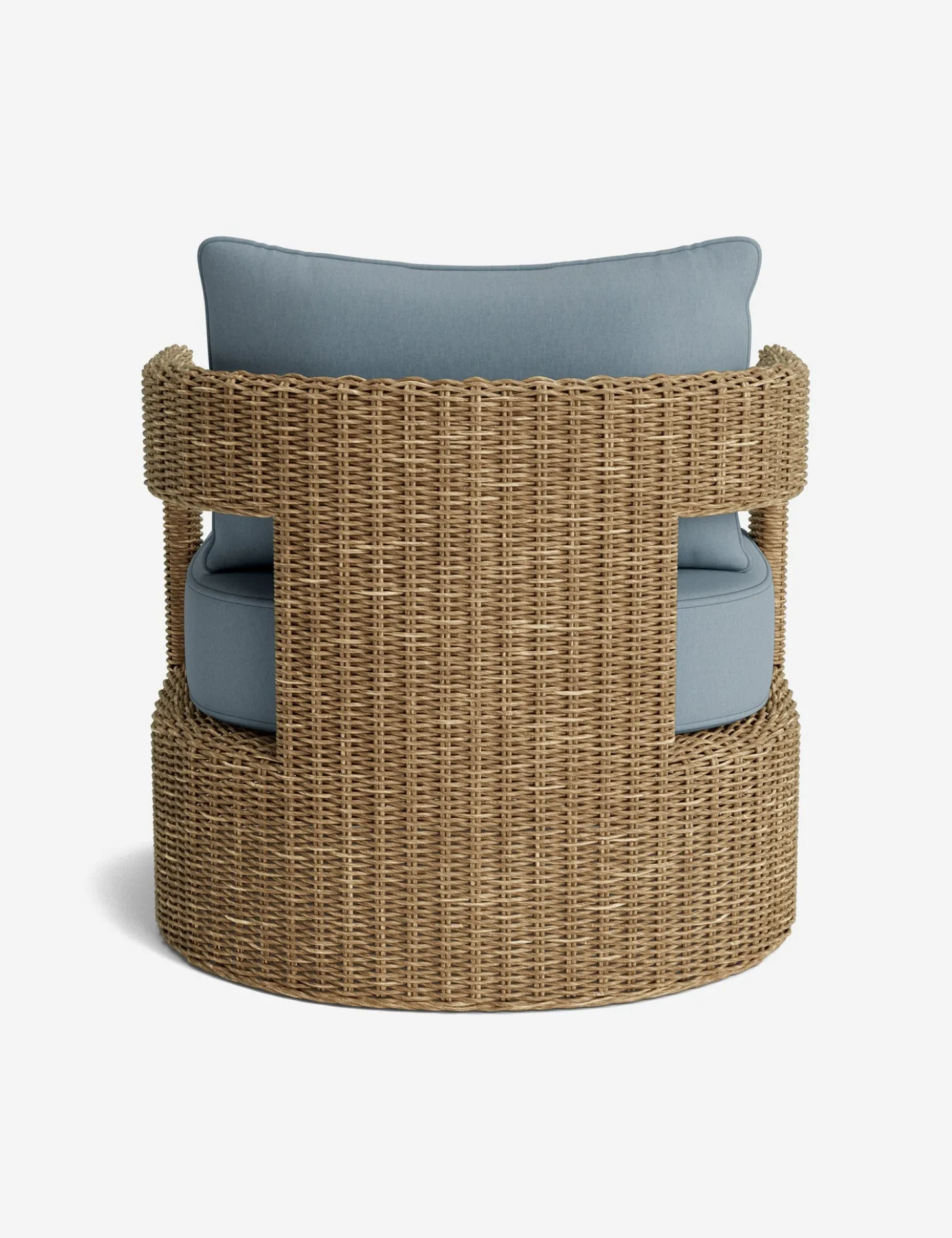 Hadler Outdoor Swivel Lounge Chair