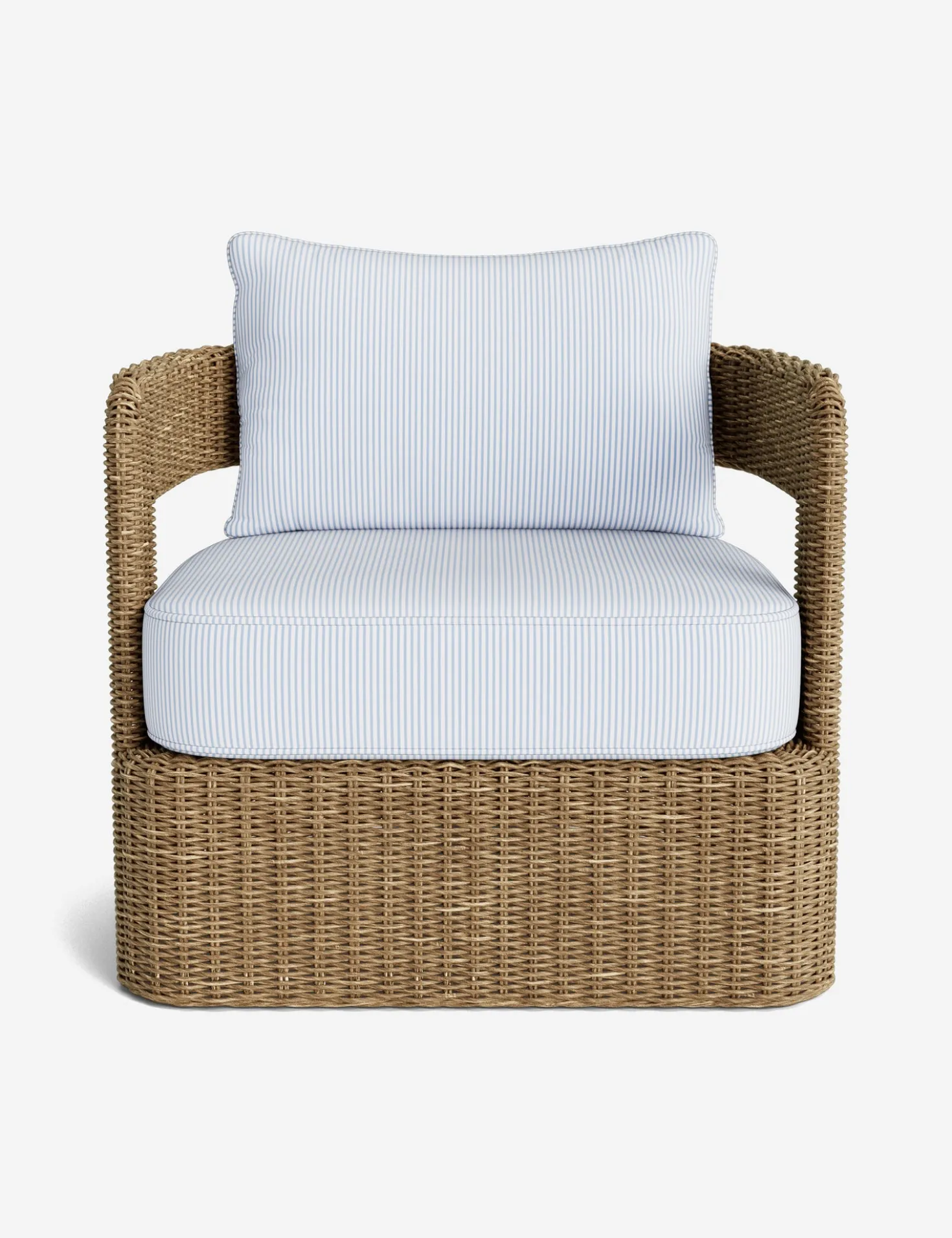Hadler Outdoor Swivel Lounge Chair