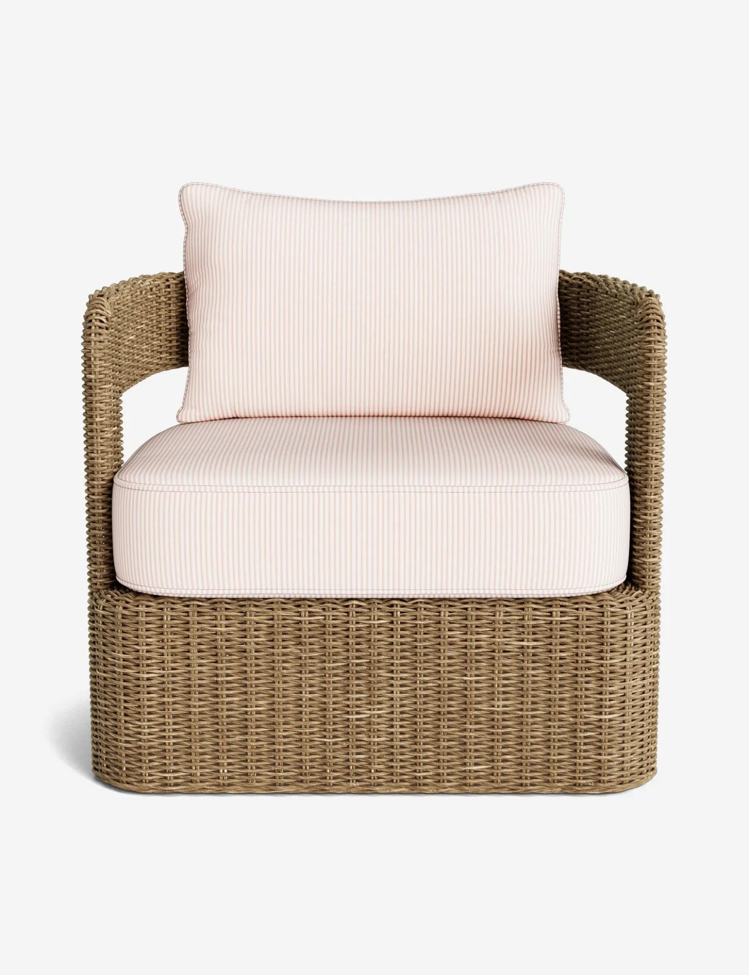 Hadler Outdoor Swivel Lounge Chair
