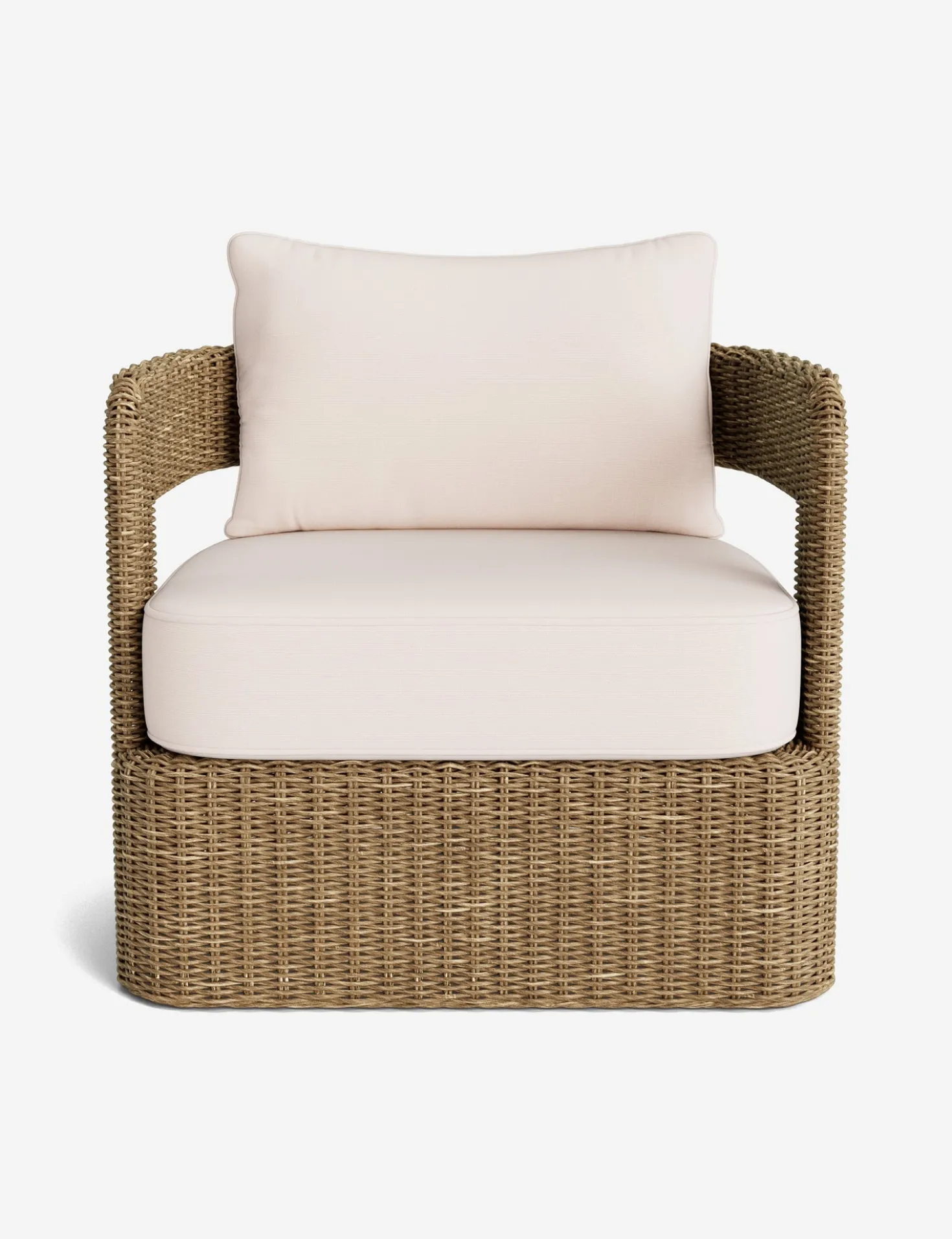 Hadler Outdoor Swivel Lounge Chair
