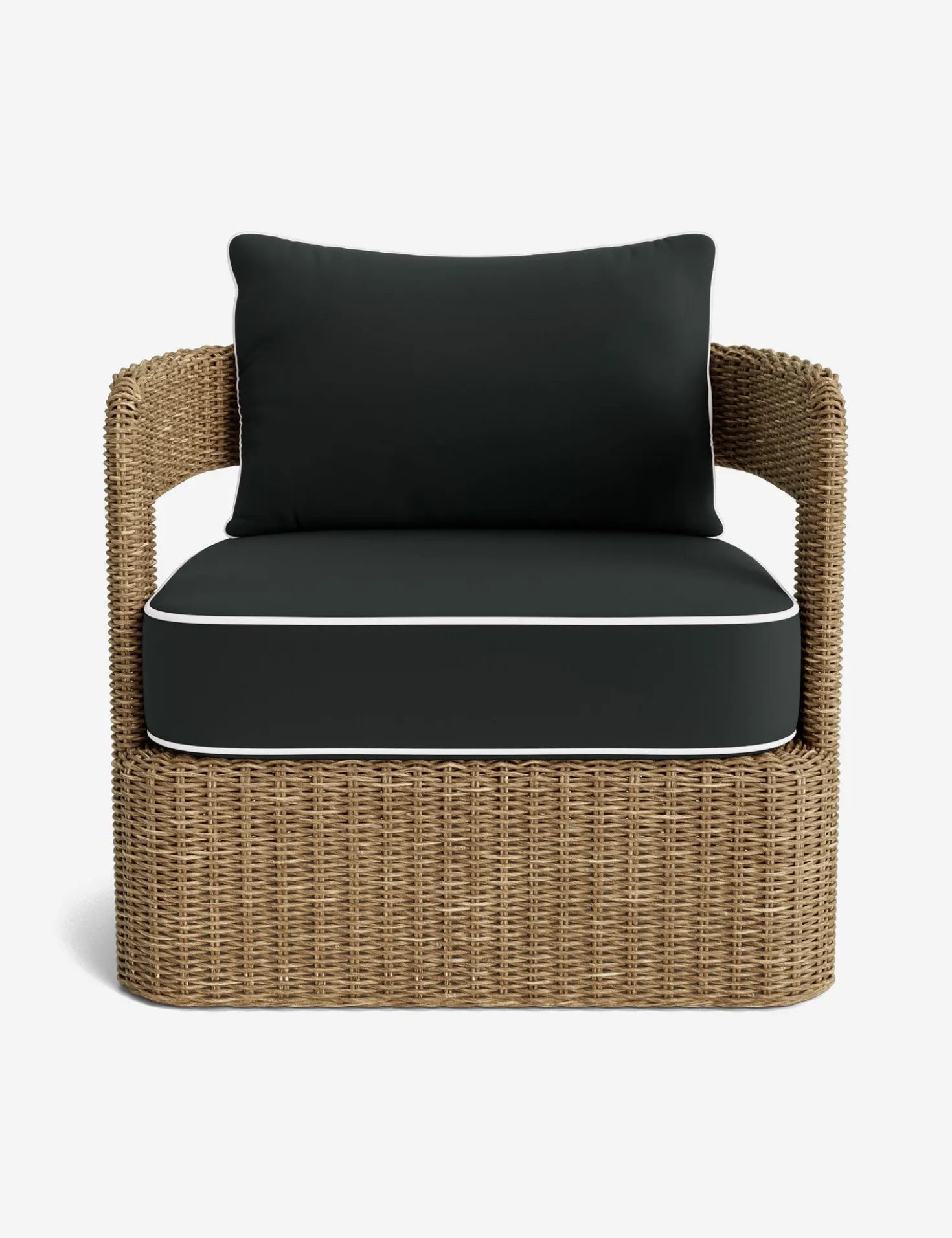Hadler Outdoor Swivel Lounge Chair