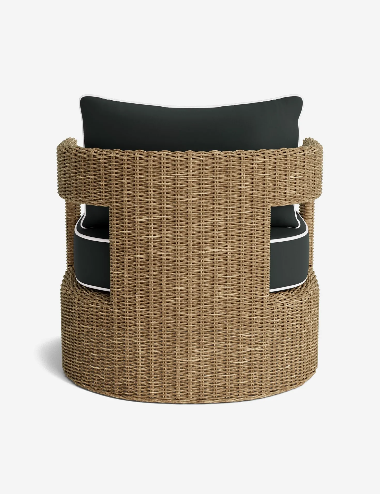 Hadler Outdoor Swivel Lounge Chair