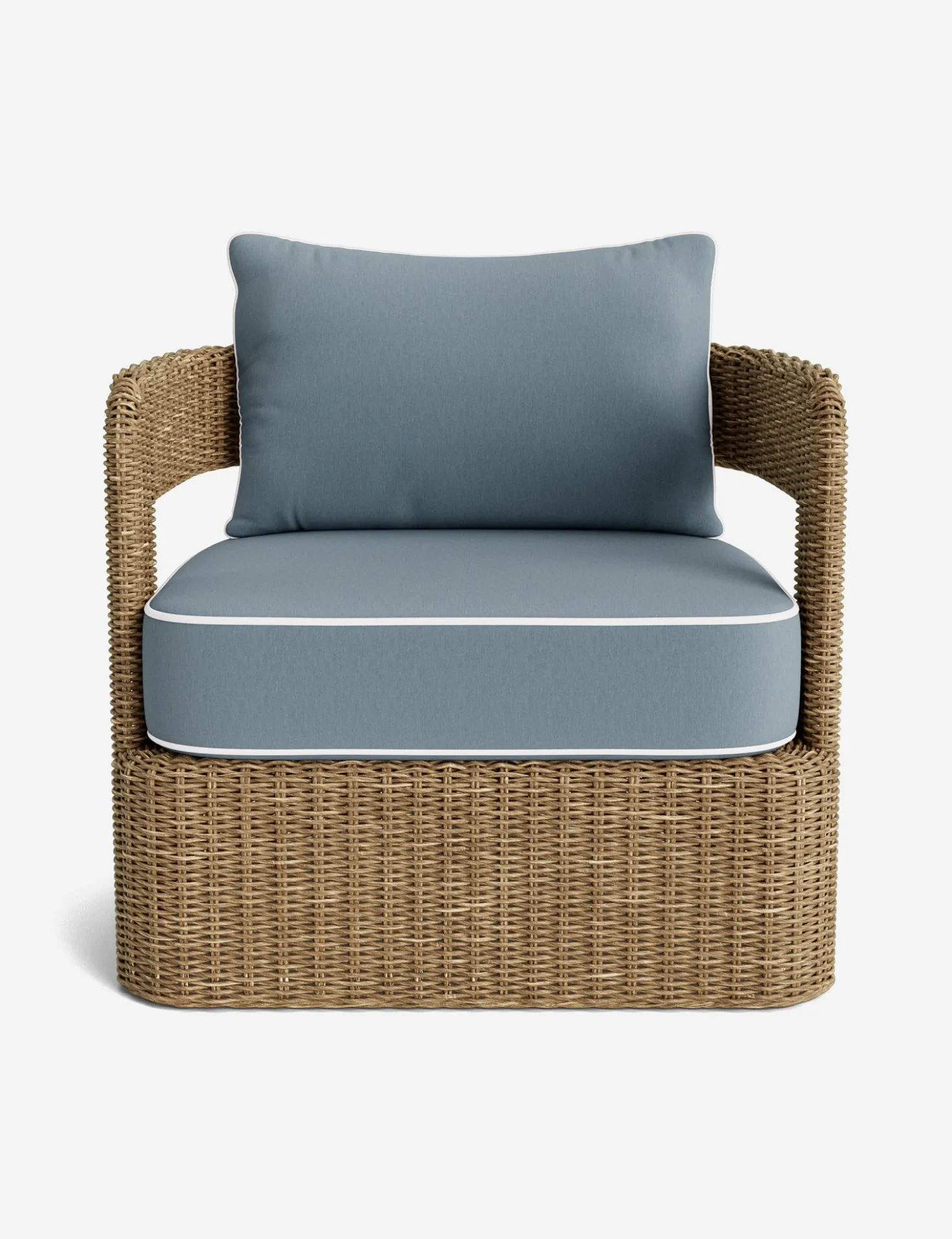 Hadler Outdoor Swivel Lounge Chair