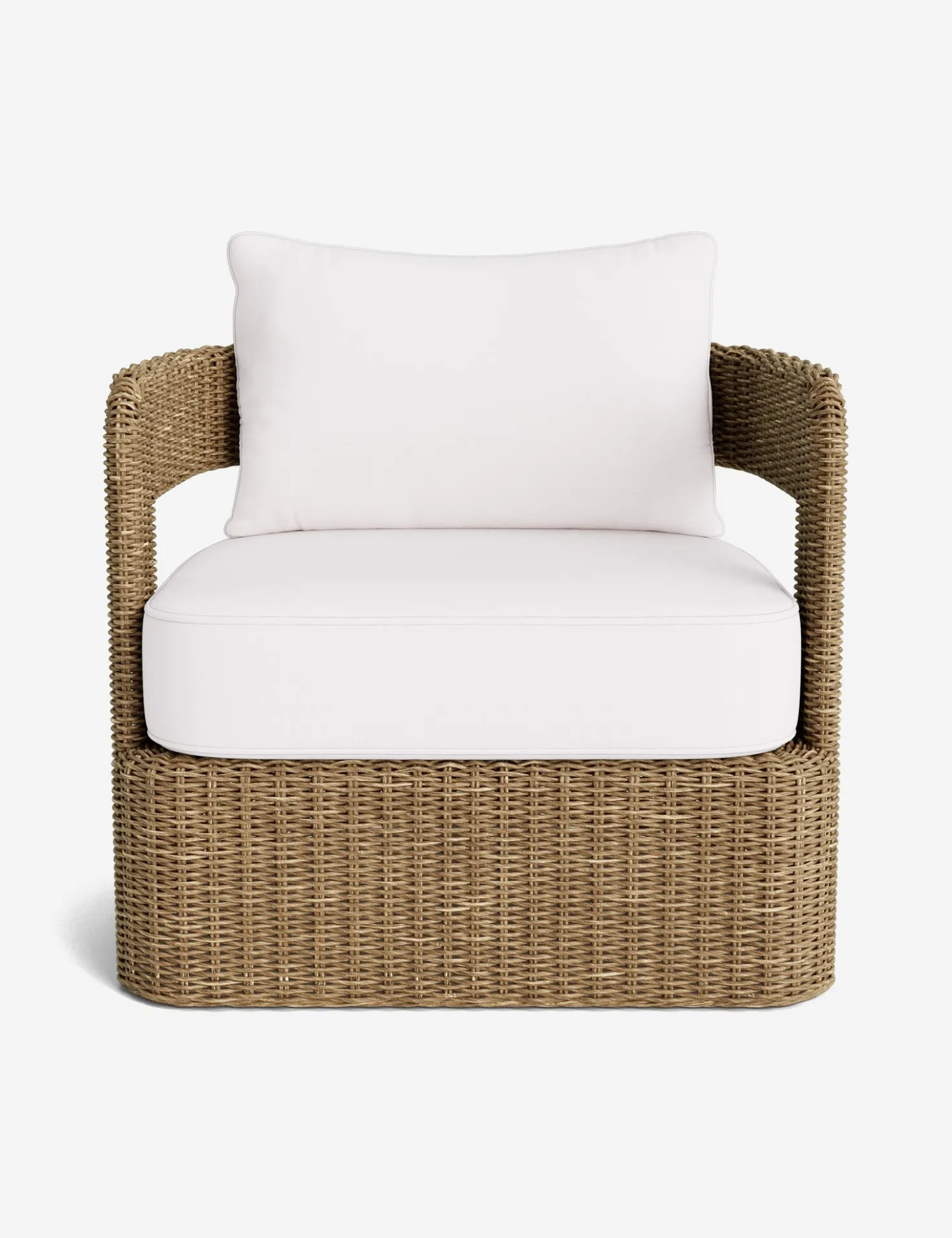 Hadler Outdoor Swivel Lounge Chair