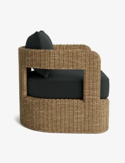 Hadler Outdoor Swivel Lounge Chair