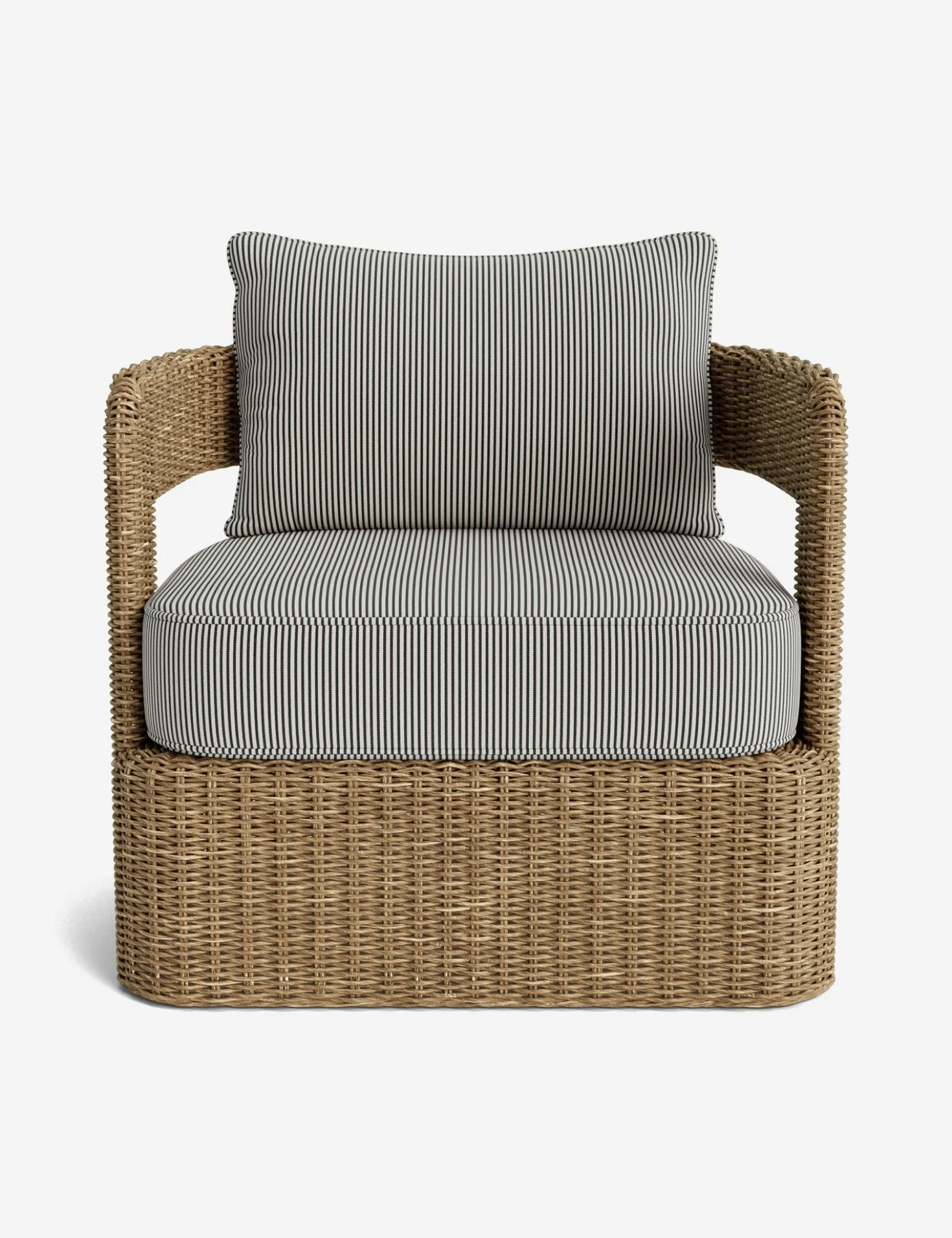Hadler Outdoor Swivel Lounge Chair