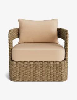Hadler Outdoor Swivel Lounge Chair
