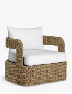 Hadler Outdoor Swivel Lounge Chair