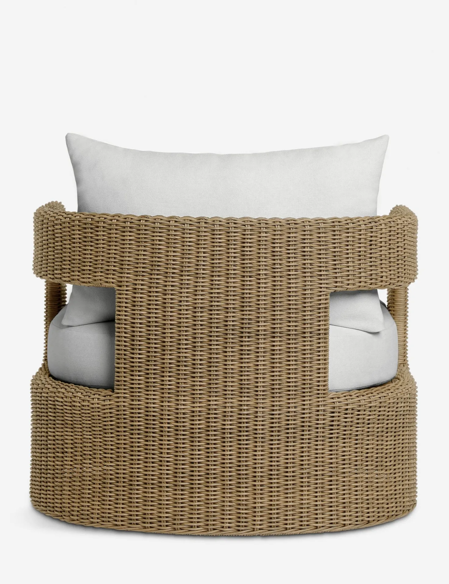 Hadler Outdoor Swivel Lounge Chair