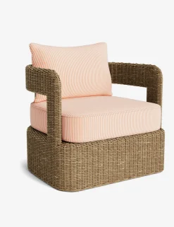 Hadler Outdoor Swivel Lounge Chair
