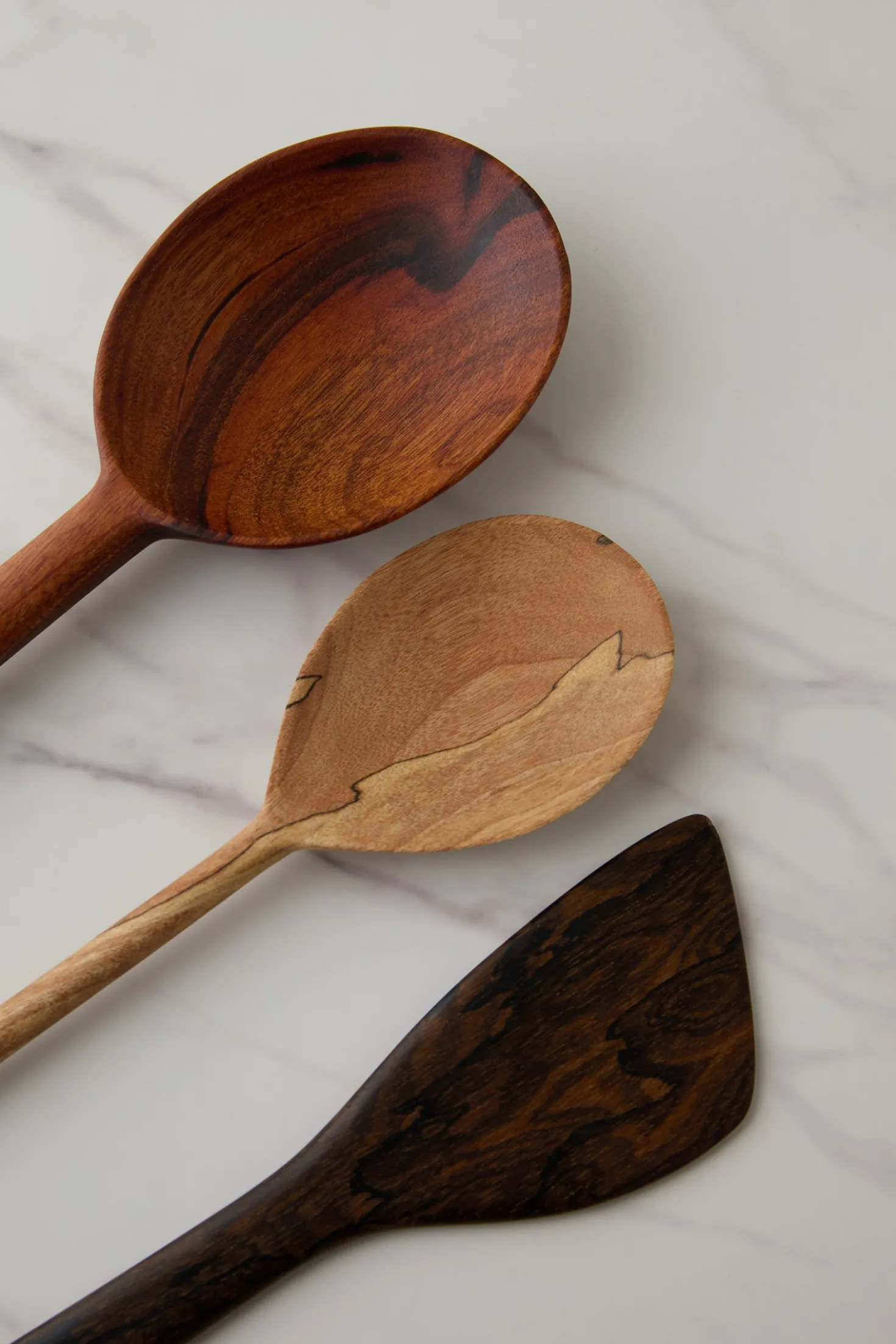 Handcarved Kitchen Utensils (Set of 3) by Itza Wood