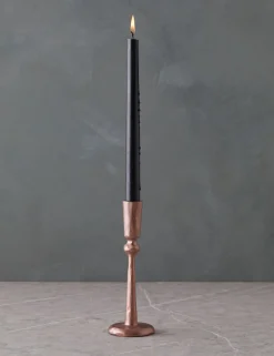 Hand-Forged Iron Taper Candle Holder
