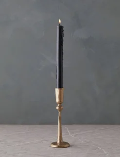 Hand-Forged Iron Taper Candle Holder