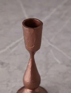 Hand-Forged Iron Taper Candle Holder
