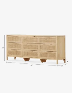 Hannah 9-Drawer Dresser