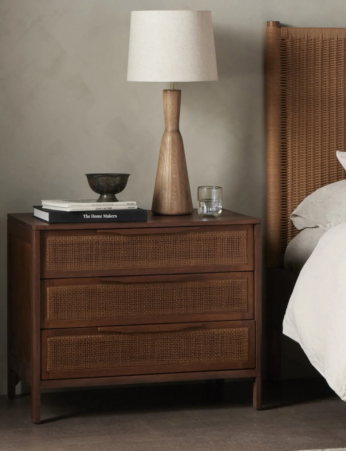 Hannah 3-Drawer Nightstand