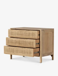 Hannah 3-Drawer Nightstand