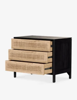Hannah 3-Drawer Nightstand