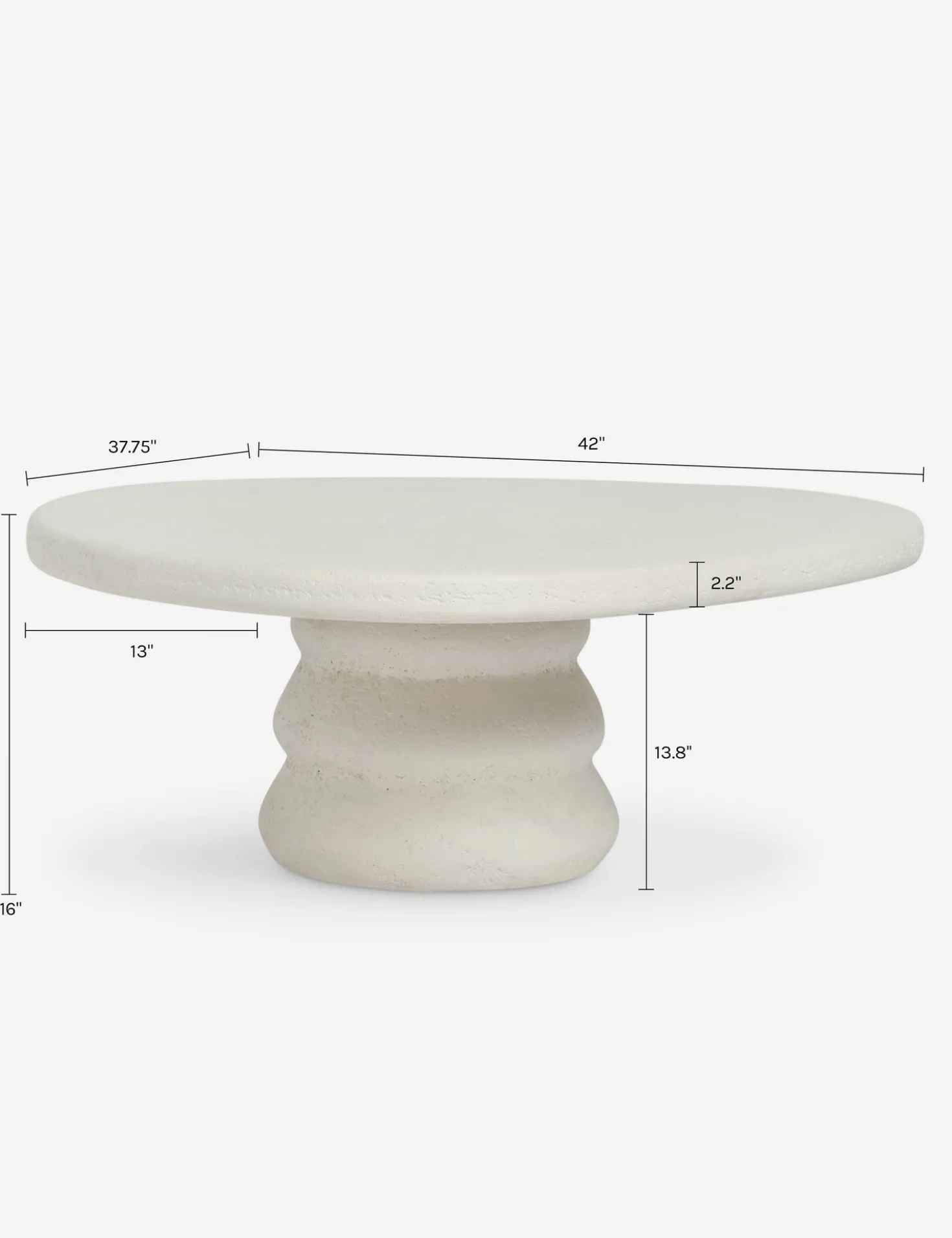 Hannu Indoor / Outdoor Round Coffee Table by Aimee Song