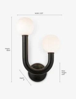 Happy Outdoor Sconce by Regina Andrew