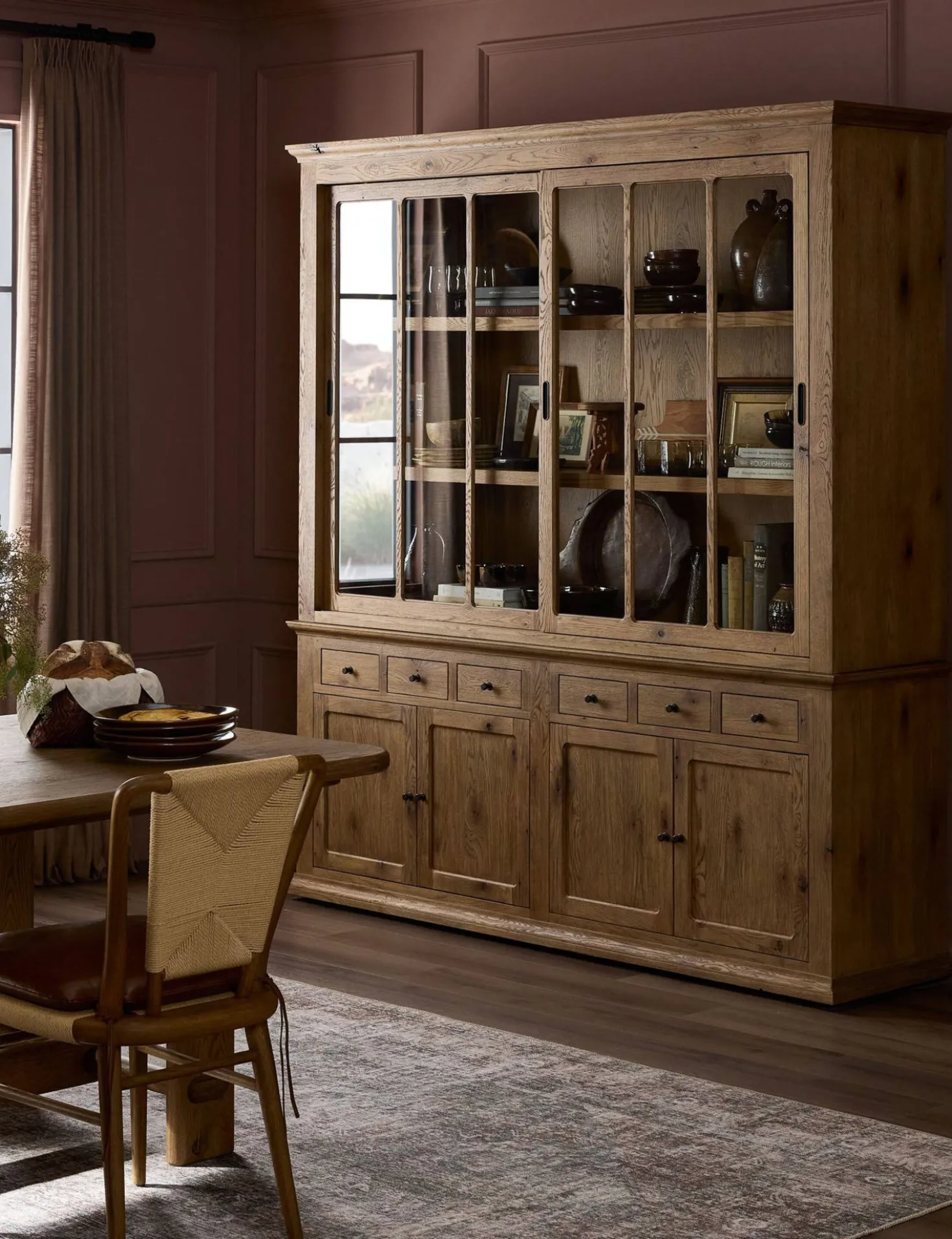Harding Curio Cabinet by Amber Lewis x Four Hands